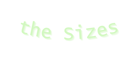 the Sizes